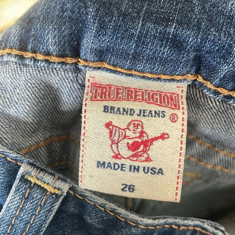 True Religion sz 26 skinny jeans​ - Picture 3 of 3